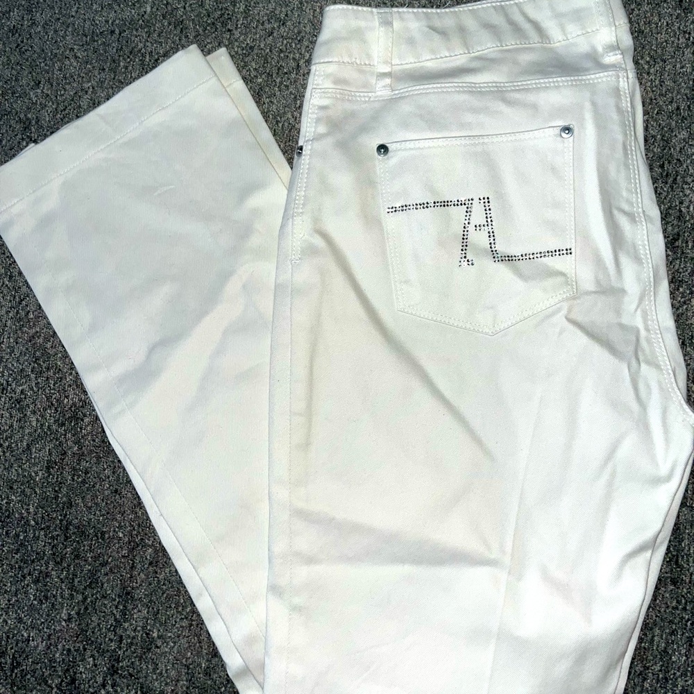 Zara rhinestone jeans